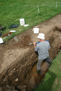 Rossnaree excavation Trench 4